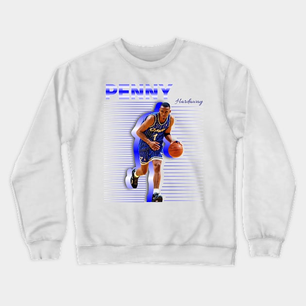 Penny Hardaway Crewneck Sweatshirt by Aloenalone